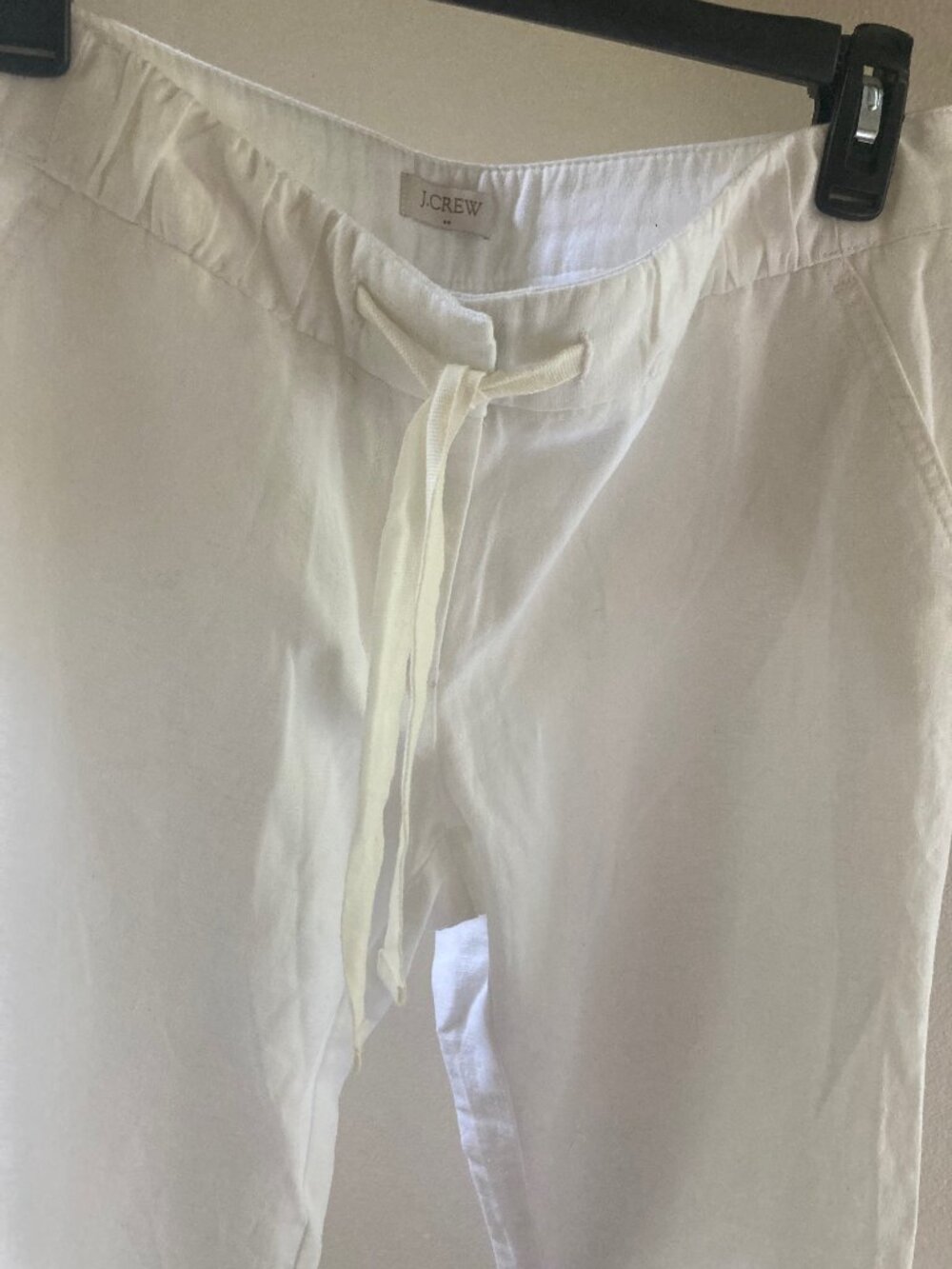 J. Crew White Wide Leg Pants/Trousers - Picture 7 of 16